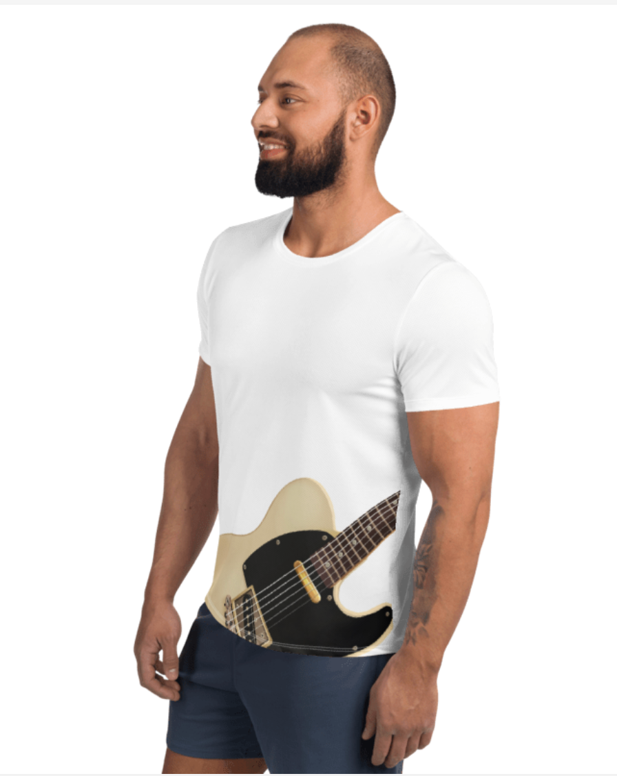 Cosmic Tarzan's Air Guitar Tee's. Rick Parfitt edition.
