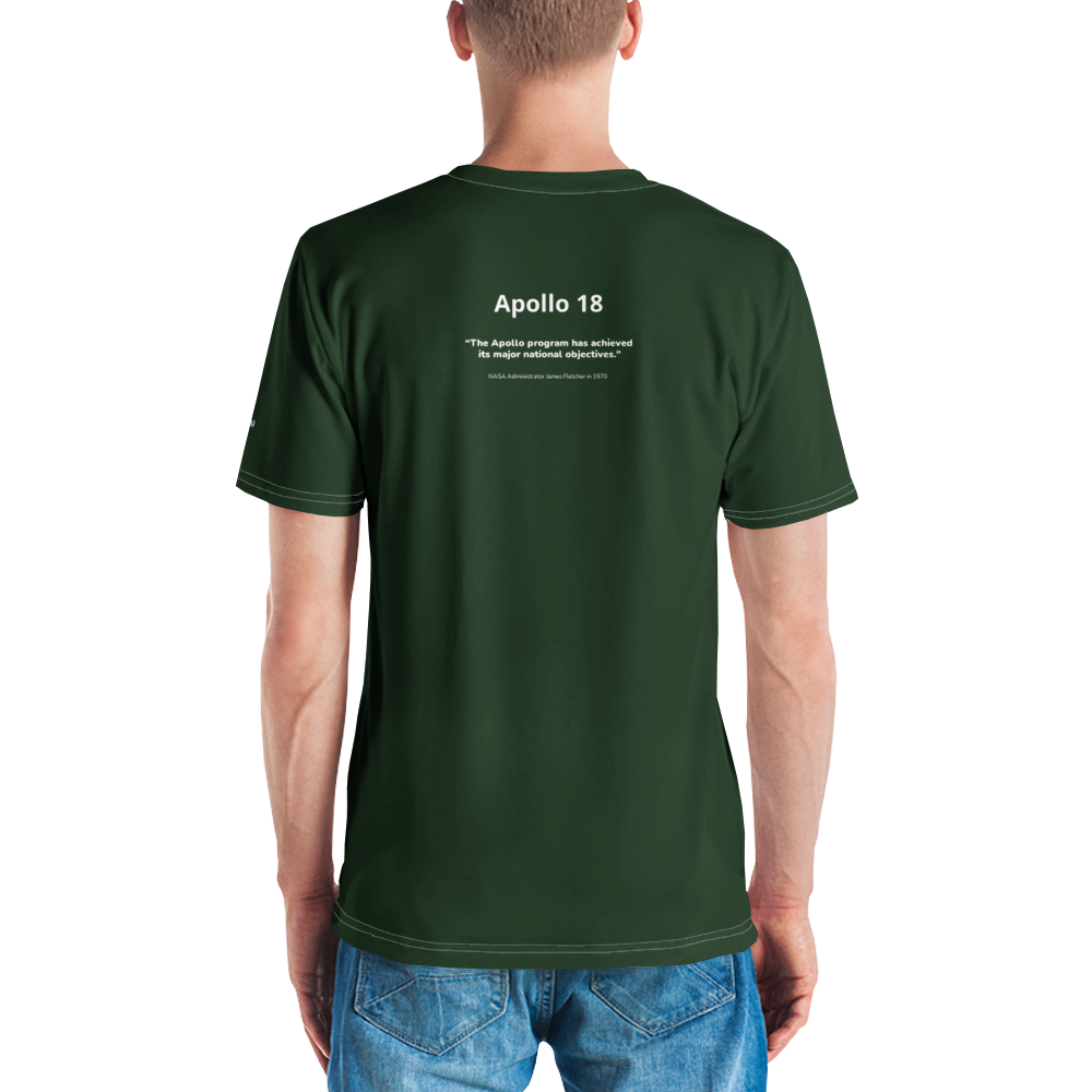 Space Astronaut Apollo 18 Moon Tee