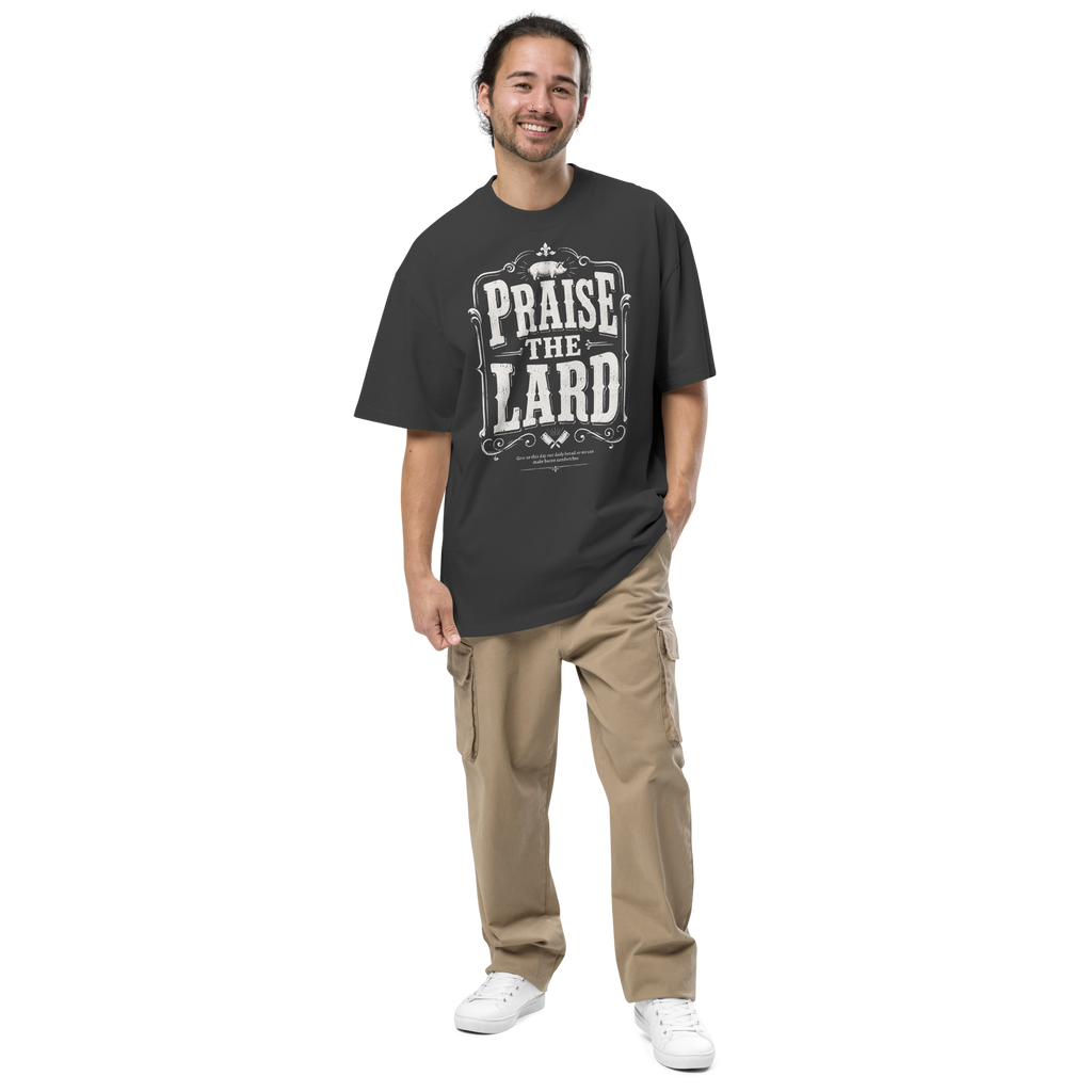 Cosmic Tarzan's Bacon Lovers Oversized T-Shirt