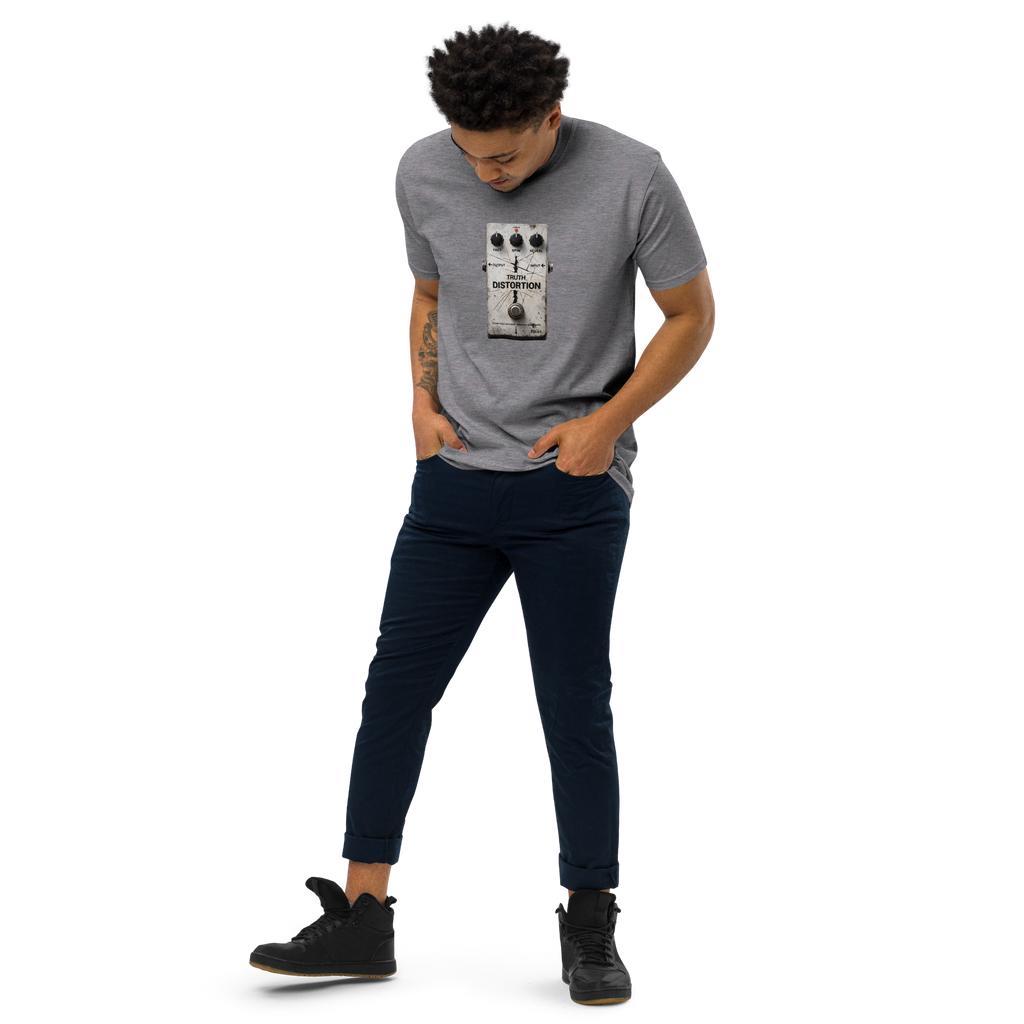 Distortion pedal premium heavyweight tee