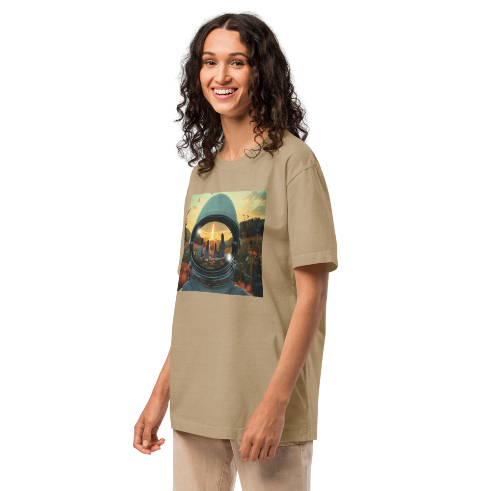 Oversized t-shirt for any sex.