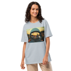 Oversized t-shirt for any sex.
