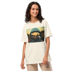 Oversized t-shirt for any sex.