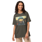 Oversized t-shirt for any sex.