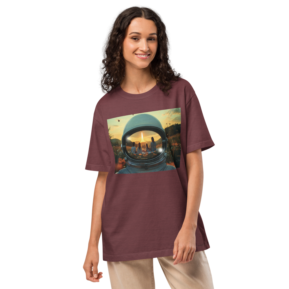 Oversized t-shirt for any sex.