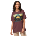 Oversized t-shirt for any sex.